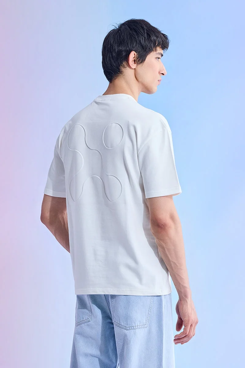 SNITCH Utopia Lenticular Print Relaxed Fit T-Shirt